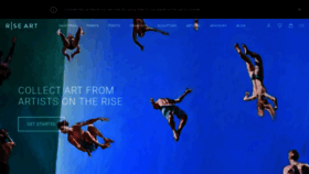 What Riseart.com website looked like in 2022 (3 years ago)