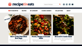What Recipetineats.com website looked like in 2022 (2 years ago)