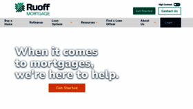 What Ruoff.com website looked like in 2022 (2 years ago)