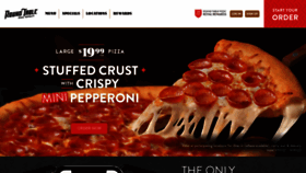 What Roundtablepizza.com website looked like in 2022 (2 years ago)