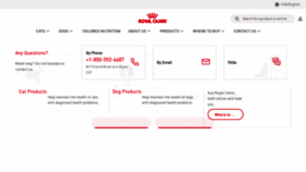 What Royalcanin.com website looked like in 2022 (2 years ago)