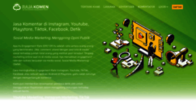 What Rajakomen.com website looked like in 2022 (2 years ago)
