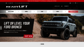 What Readylift.com website looked like in 2022 (2 years ago)