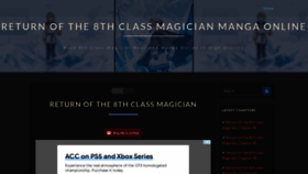 What Returnoftheclassmagician.com website looked like in 2022 (2 years ago)