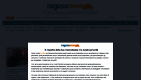 What Ragusanews.com website looked like in 2022 (2 years ago)