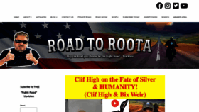 What Roadtoroota.com website looked like in 2022 (2 years ago)