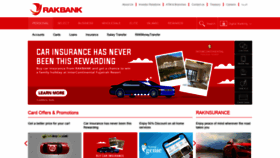 What Rakbank.ae website looked like in 2022 (2 years ago)