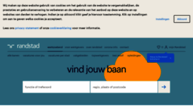 What Randstad.nl website looked like in 2022 (2 years ago)