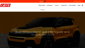 What Revistacarro.com.br website looked like in 2022 (2 years ago)