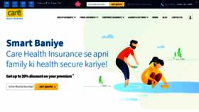 What Religarehealthinsurance.com website looked like in 2022 (2 years ago)