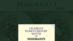 What Rosemarysnyc.com website looked like in 2022 (2 years ago)