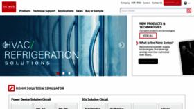 What Rohm.com website looked like in 2022 (3 years ago)