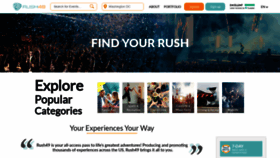 What Rush49.com website looked like in 2022 (2 years ago)