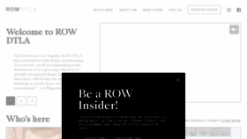 What Rowdtla.com website looked like in 2022 (2 years ago)
