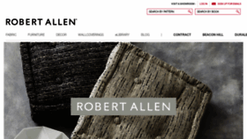 What Robertallendesign.com website looked like in 2022 (2 years ago)