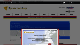 What Rynek-lotniczy.pl website looked like in 2022 (2 years ago)