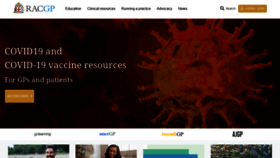 What Racgp.org.au website looked like in 2022 (2 years ago)