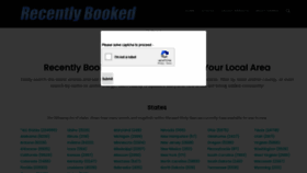 What Recentlybooked.com website looked like in 2022 (2 years ago)