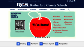 What Rcschools.net website looked like in 2022 (2 years ago)