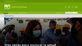What Rionegro.gov.ar website looked like in 2022 (2 years ago)