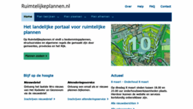 What Ruimtelijkeplannen.nl website looked like in 2022 (2 years ago)