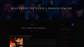 What Risefromrubble.com website looked like in 2022 (2 years ago)