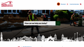 What Royalgreenwich.gov.uk website looked like in 2022 (2 years ago)