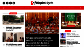 What Ripplesnigeria.com website looked like in 2022 (2 years ago)
