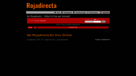 What Rojadirecta.vip website looked like in 2022 (2 years ago)