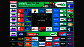 What Radio.nl website looked like in 2022 (2 years ago)