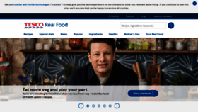 What Realfood.tesco.com website looked like in 2022 (2 years ago)