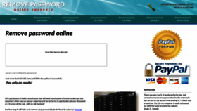 What Remove-password.com website looked like in 2022 (2 years ago)
