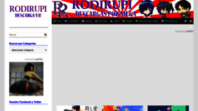What Rranime.com website looked like in 2022 (2 years ago)