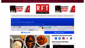 What Riverfronttimes.com website looked like in 2022 (2 years ago)
