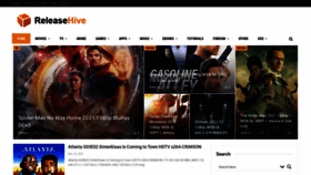 What Releasehive.com website looked like in 2022 (2 years ago)