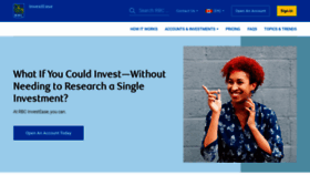 What Rbcinvestease.com website looked like in 2022 (2 years ago)