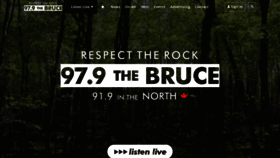 What Rockthebruce.ca website looked like in 2022 (2 years ago)