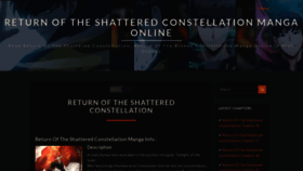 What Returnoftheshatteredconstellation.com website looked like in 2022 (4 years ago)
