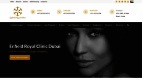What Royalclinicdubai.com website looked like in 2022 (2 years ago)
