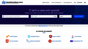 What Reteinformaticalavoro.it website looked like in 2022 (2 years ago)