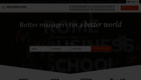 What Romebusinessschool.com website looked like in 2022 (2 years ago)