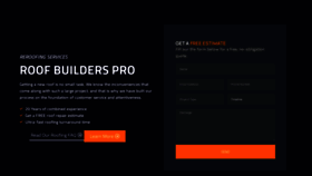 What Roofbuilders.pro website looked like in 2022 (2 years ago)