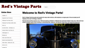 What Reds-vintage-parts.com website looked like in 2022 (2 years ago)