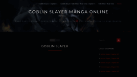 What Readgoblinslayer.com website looked like in 2022 (2 years ago)