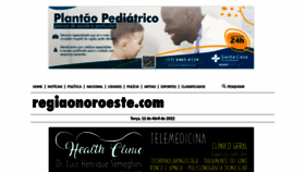 What Regiaonoroeste.com website looked like in 2022 (2 years ago)