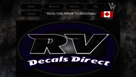 What Rvdecalsdirect.com website looked like in 2022 (2 years ago)