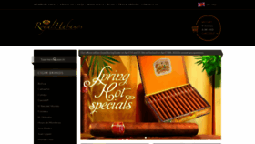 What Royalhabanos.com website looked like in 2022 (2 years ago)