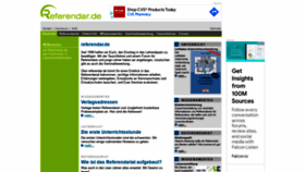 What Referendar.de website looked like in 2022 (2 years ago)