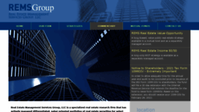 What Remsgroup.com website looked like in 2022 (2 years ago)