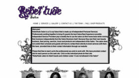 What Rebeltudesalon.com website looked like in 2022 (2 years ago)